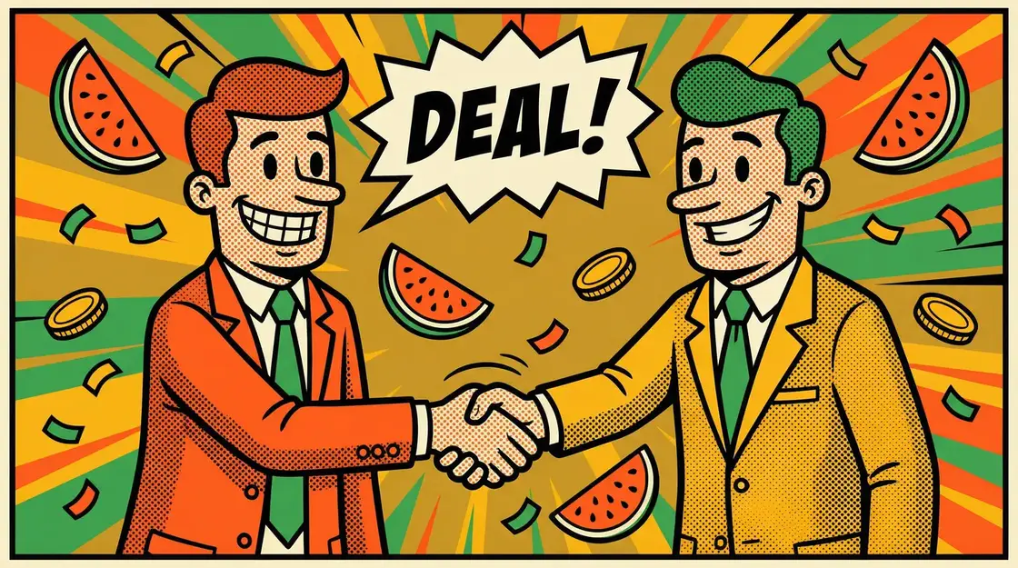 优越会app 商务合作漫画插图